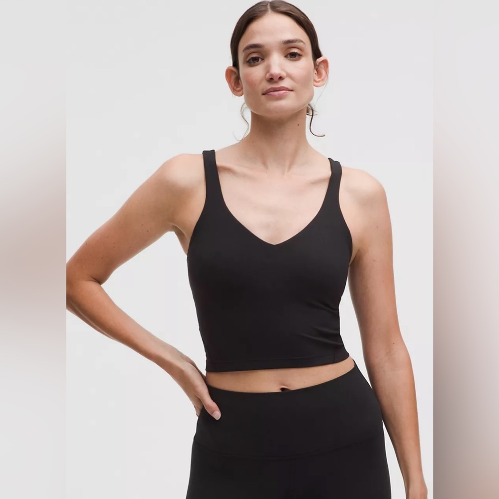 lululemon athletica align Black Tank Top